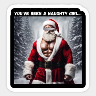 You've been a naughty girl... Sticker